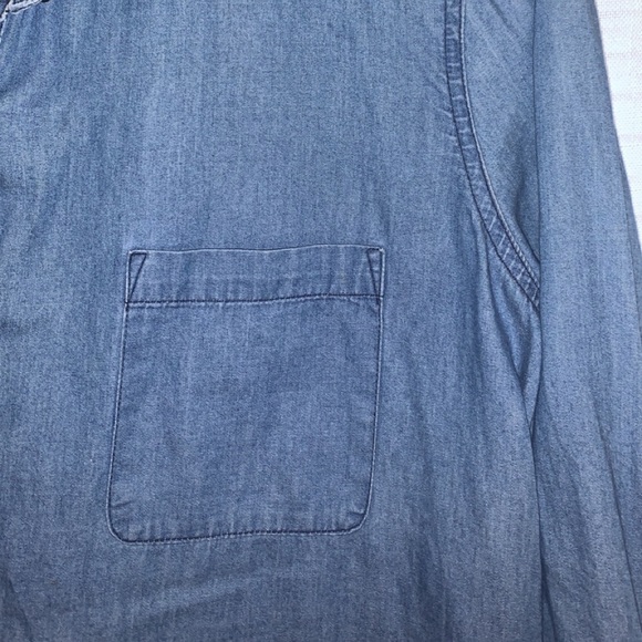 Denim quarter button up - Picture 6 of 6